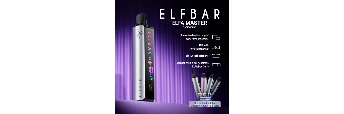 ELFA Master Basisgerät – Alle Infos, Vorteile &amp; Kaufberatung | Shisha-Shop.de - ELFA Master Basisgerät – Alle Infos, Vorteile &amp; Kaufberatung | Shisha-Shop.de