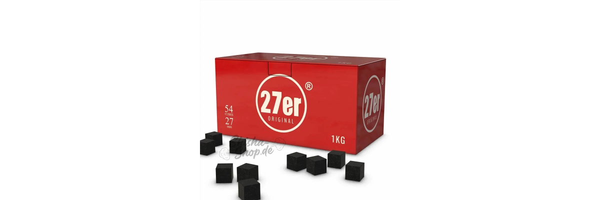 27er Original Shishakohle – Leistungsstarke Kokoskohle 27 mm | Shisha-Shop.de - 27er Original Shishakohle – Leistungsstarke Kokoskohle 27 mm | Shisha-Shop.de