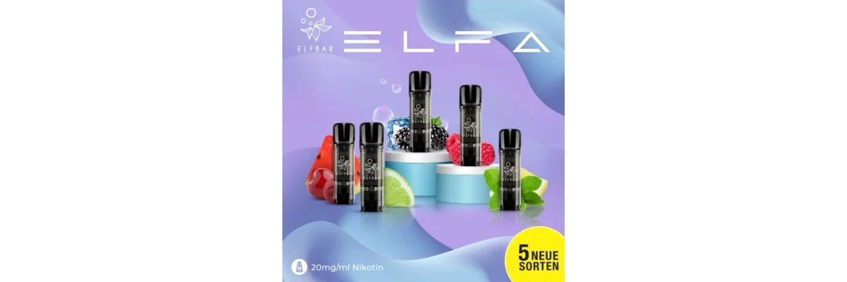 ELFA Pods by ELFBAR: Die perfekte Kombination aus Geschmack &amp; Komfort - ELFA Pods by ELFBAR: Die perfekte Kombination aus Geschmack &amp; Komfort