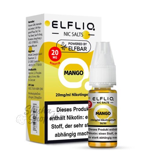 Elfbar ElfLIQ 10ml - Mango 20mg
