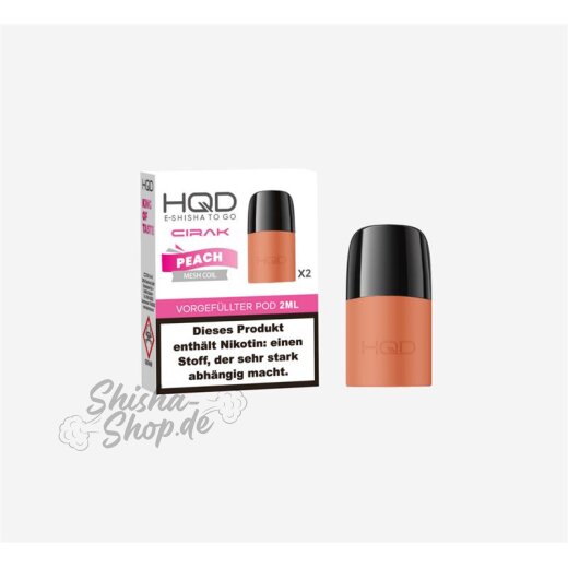 HQD Cirak Pod - Peach
