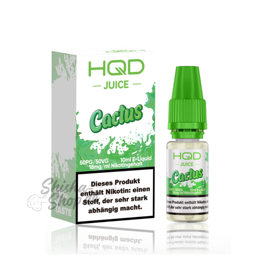 HQD Juice Liquid 10ml - Cactus 18mg