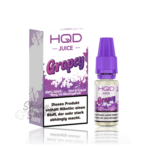 HQD Juice Liquid 10ml - Grapey 18mg