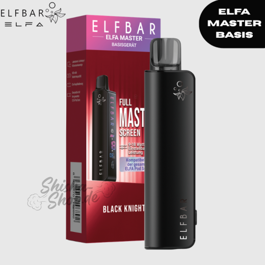 ELFBAR ELFA Master Basisgerät - Black Knight