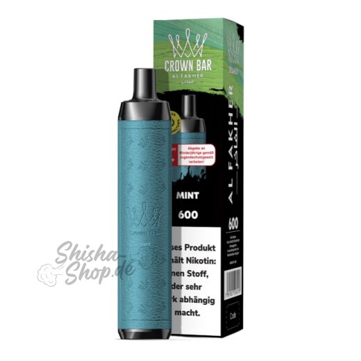 Al Fakher Crown Bar 600 - Mint
