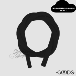 GOODS - SCHWARZ - Silikonschlauch