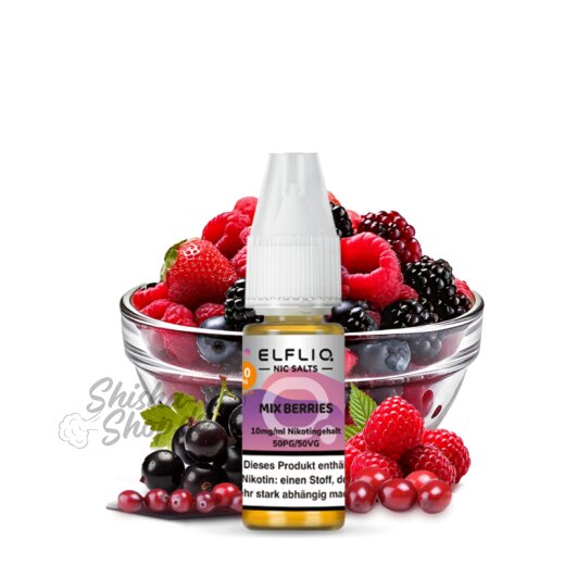 Elfbar ElfLIQ 10ml - Mixed Berries 20mg