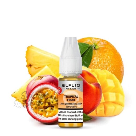 Elfbar ElfLIQ 10ml - Tropical Fruits 20mg
