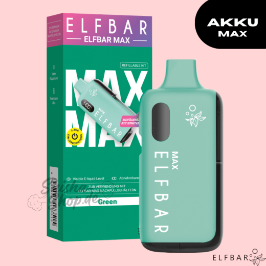 Elfbar Max Basisgerät - Green