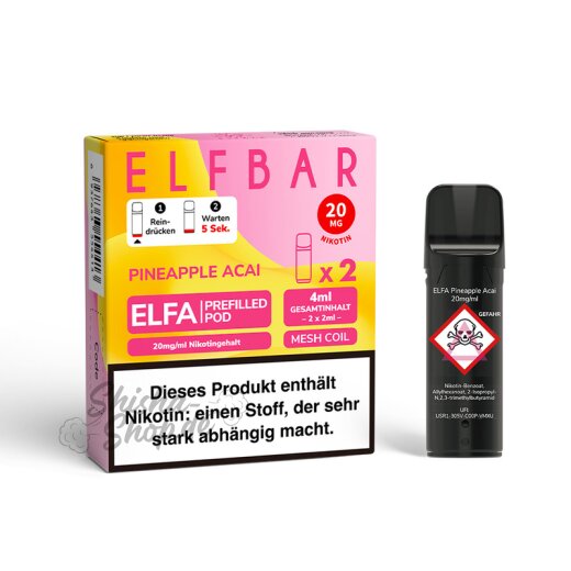 Elfbar ELFA Pods - Pineapple Acai