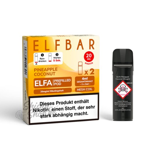 Elfbar ELFA Pods - Pineapple Coconut