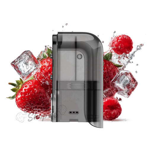 PIXL MAX 20K "NOW" - POD (Refill Container) Strawberries Raspberry Ice 20mg