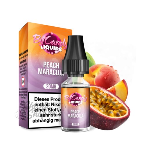 ByCandy Liquid 10ml - Peach Maracuja 20mg