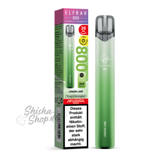 Elfbar 800 Einweg Vape - Lemon Lime