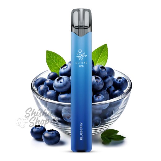 Elfbar 800 Einweg Vape Nikotinfrei - Blueberry