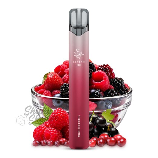 Elfbar 800 Einweg Vape Nikotinfrei - Mixed Berries