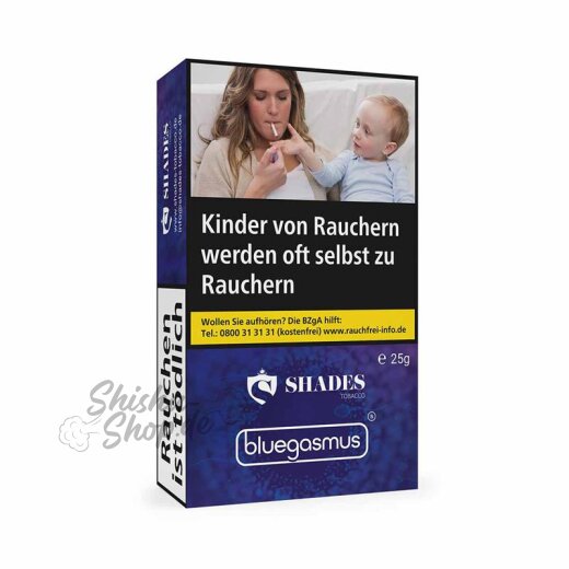 Shades Shisha Tabak 25g - Bluegasmus