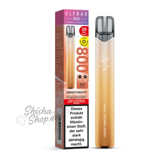 Elfbar 800 Einweg Vape - Creamy Tobacco