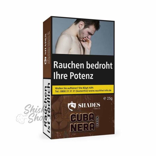 Shades Shisha Tabak 25g - Cubanera
