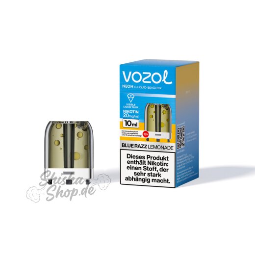 Vozol Neon Plug Max 18K POD - 10ml Blue Razz Lemonade