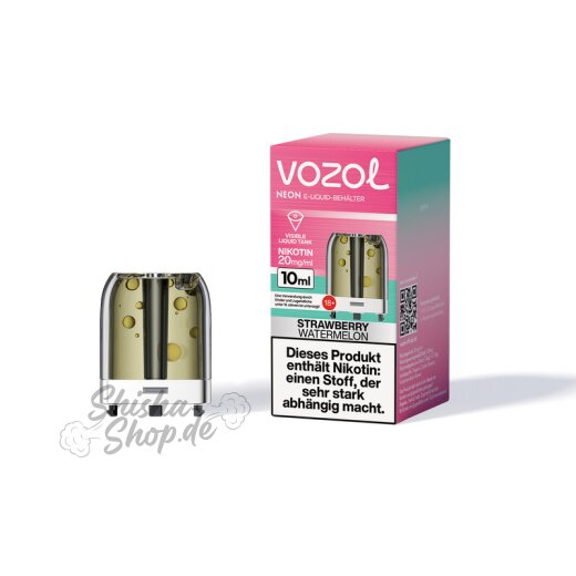 Vozol Neon Plug Max 18K POD - 10ml Strawberry Watermelon