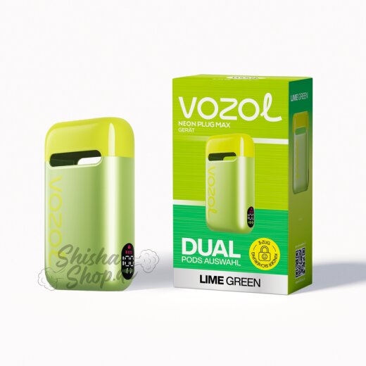 Vozol Neon Plug Max DUAL - Akkuträger Lime Green