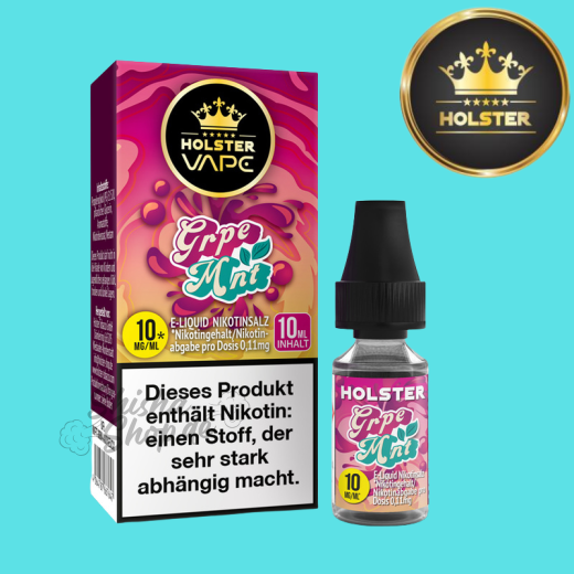 Holster Liquid 10mg|Grape Mint