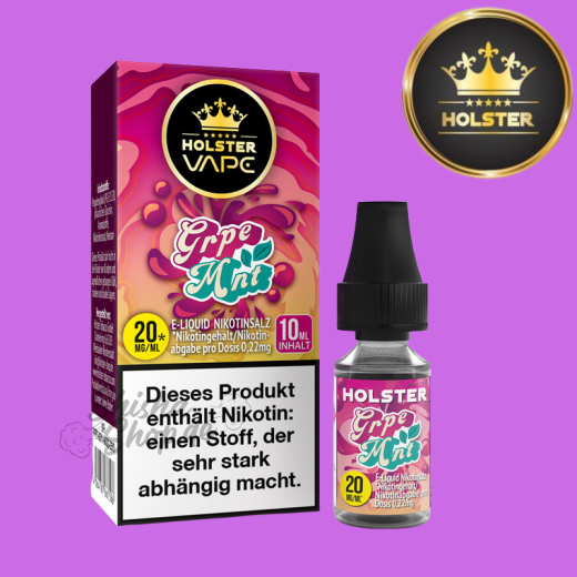 Holster Liquid 20mg|Grape Mint
