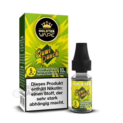 Holster Liquid 10ml - Quwi Punch|5mg/ml