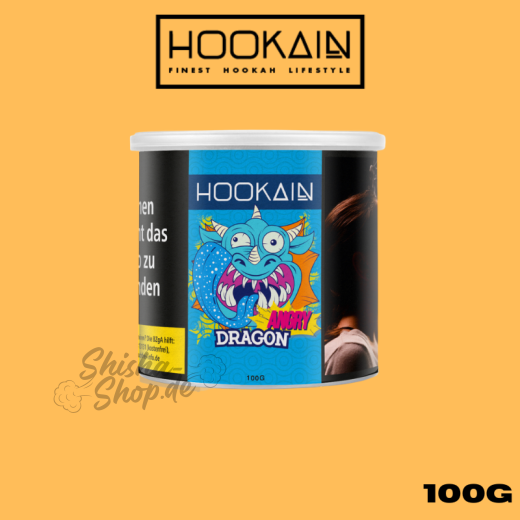 Hookain Shisha Tabak 100g - Angry Dragon