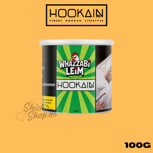 Hookain Shisha Tabak 100g - Whazzabi Leim