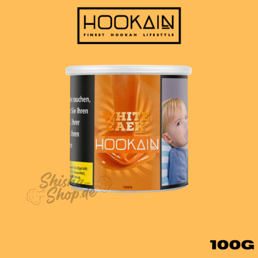 Hookain Shisha Tabak 100g - White Caek