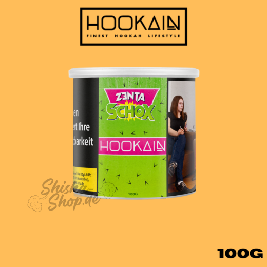 Hookain Shisha Tabak 100g - Zenta Schox
