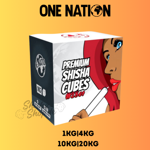 One Nation Shisha Kohle 28mm
