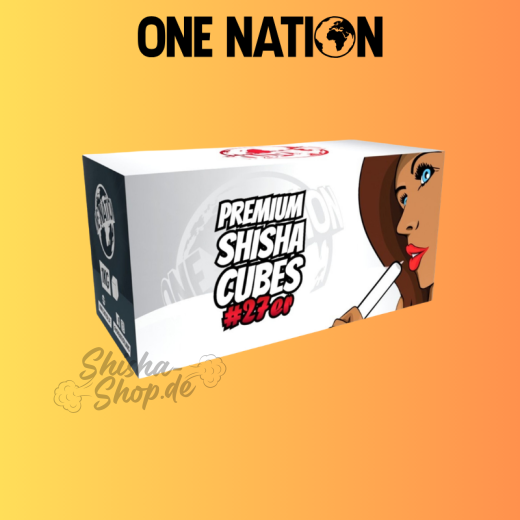 One Nation Shisha Kohle 27mm - 1KG