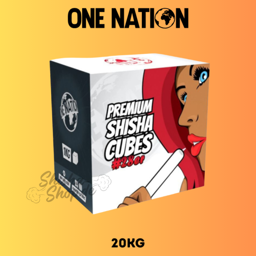 One Nation Shisha Kohle 28mm - 20KG