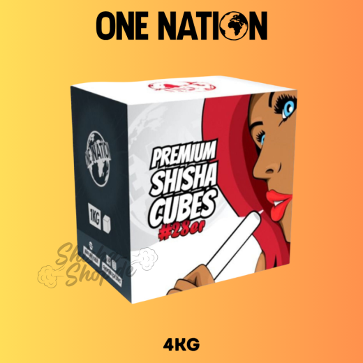 One Nation Shisha Kohle 28mm - 4KG