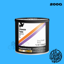 187 Shisha Tabak 200g - Schwarze Taube