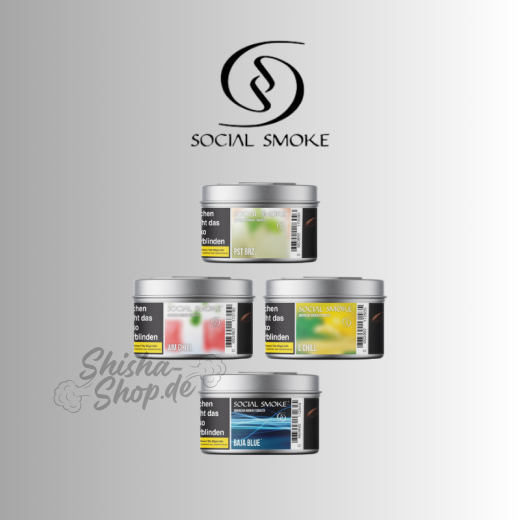 Social Smoke Shisha Tabak 200g