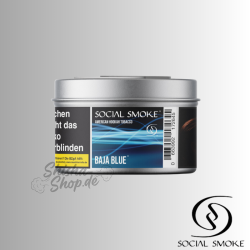 Social Smoke Shisha Tabak 200g - Baja Blue