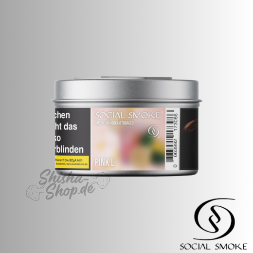 Social Smoke Shisha Tabak 200g - Pink Lemonade (Pink L)
