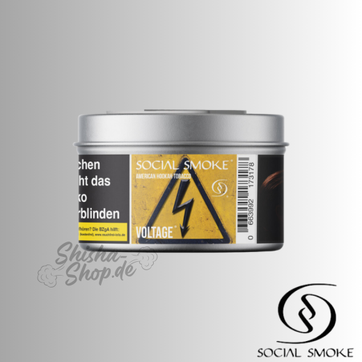 Social Smoke Shisha Tabak 200g - Voltage