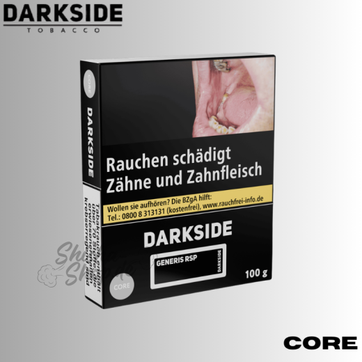 Darkside Shisha Tabak 100g (Core) - Generis RSP