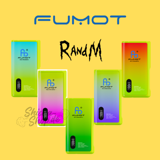 RandM Fumot Tornado Big Puff AKKU