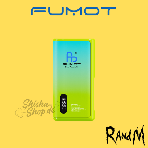 RandM Fumot Tornado Big Puff AKKU - Blue