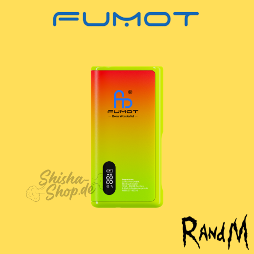 RandM Fumot Tornado Big Puff AKKU - Red