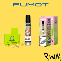 RandM Fumot Tornado Big Puff POD - Summer Peach Ice