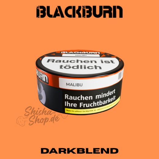 Blackburn Shisha Tabak 100g - Malibu