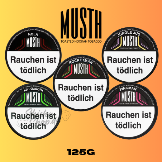 MustH Shisha Tabak 125g