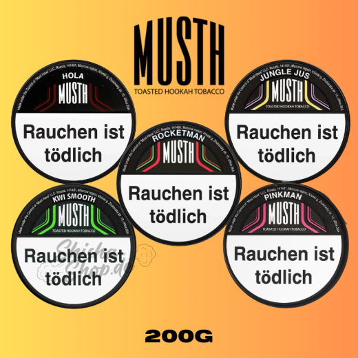 MustH Shisha Tabak 200g
